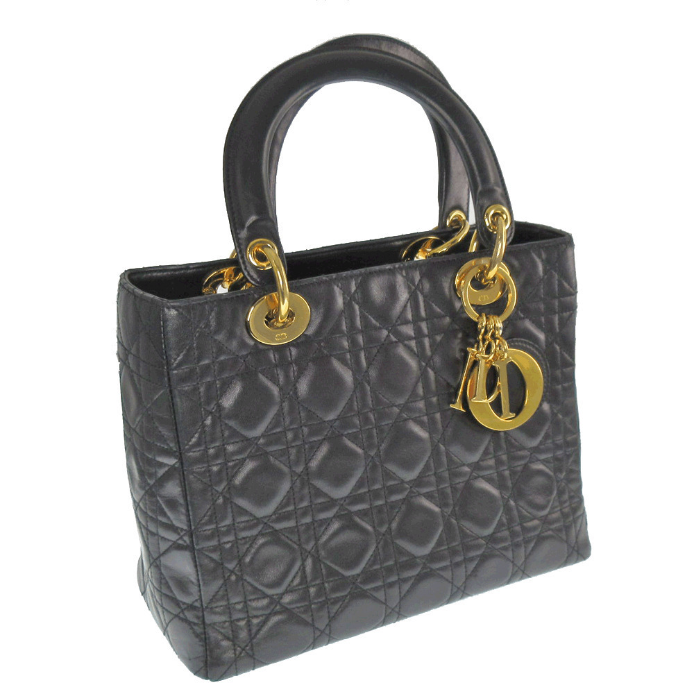 Dior Leather Black Handbag